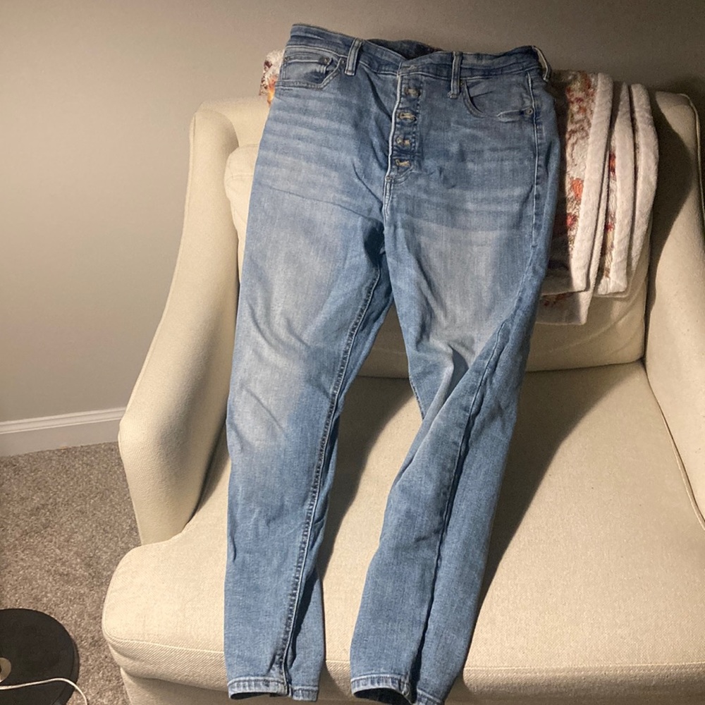 Lucky Brand High Rise Skinny Blue Jeans